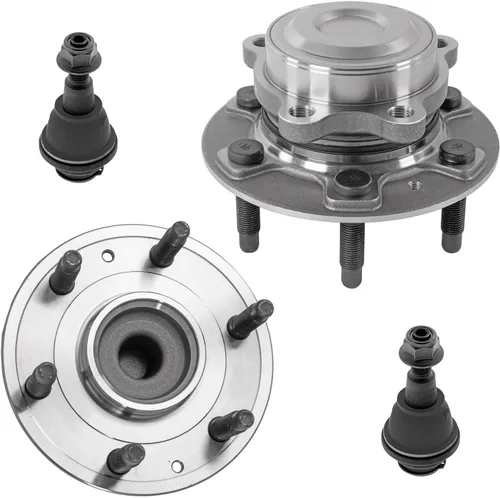 Miniatura 295 de Detroit Axle - Kit de nudillos de dirección delantera izquierda para Ford Edge Lincoln MKX 07-10, cojinete de rueda del lado del conductor, nudillo