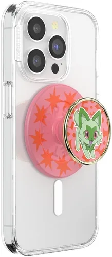 Miniatura 16 de PopSockets Agarre adhesivo para teléfono, soporte, soporte para teléfono, Pokemon - Esmalte Bulbasaur