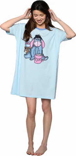 Miniatura 8 de Disney Camiseta de dormir para mujer, estampado de Mickey Minnie Mouse, talla única y grande