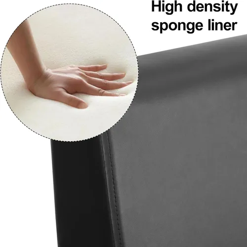 Miniatura 7 de Silla de salón de mano para estilistas, silla de peluquería hidráulica de alta resistencia con altura ajustable, giro de 360° y respaldo ergonómico