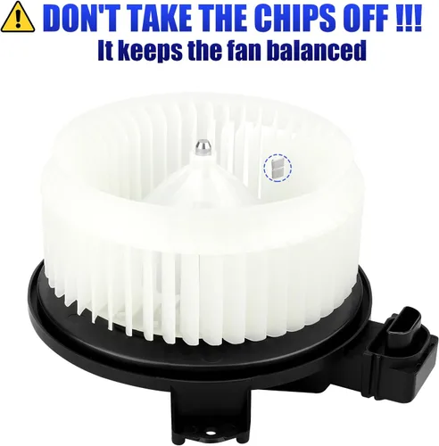 Miniatura 6 de Motor de ventilador delantero con ventilador para Honda Civic Jeep Wrangler JK 2006 2007 2008 2009 2010 2011 HVAC ventilador motor ventilador 700194