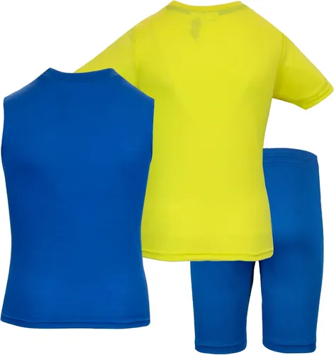 Miniatura 2 de Minions Conjunto de camiseta camiseta sin mangas y pantalones cortos para niños juego de pantalones cortos Despicable Me para niños