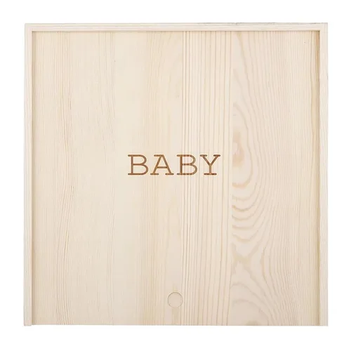 Miniatura 3 de Stephan Baby Caja de recuerdos de pino natural, bebé