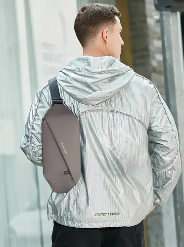 Miniatura 5 de Riñonera cruzada para hombres y mujeres, riñonera de moda con correa ajustable, para correr al aire libre, ciclismo, deportes, viajes, senderismo