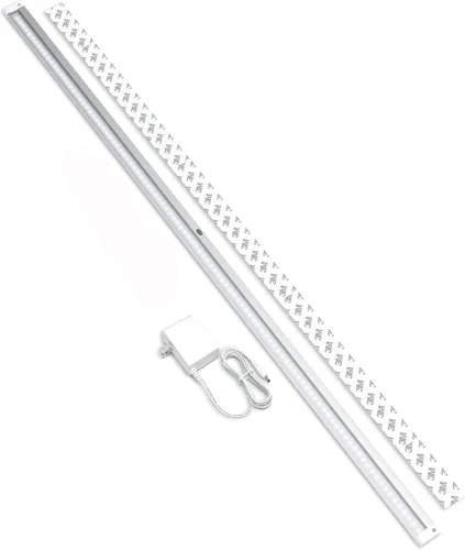 EShine Kit de iluminación LED activado por movimiento de mano para debajo del gabinete, regulable, paquete de 1, 40 pulgadas - Control de atenuación