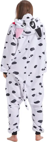 Miniatura 7 de HOMWERRONT Pijama de lagarto para adultos, diseño de dibujos animados, Navidad, cosplay, ropa de dormir para mujeres y hombres