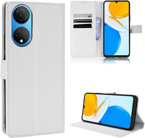 Miniatura 8 de Funda para Honor X7, CMA-LX2, piel sintética negra, tema de dibujos animados, ranura para tarjeta y clip para notas