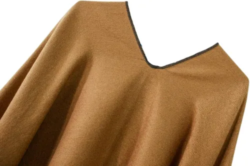 Miniatura 5 de Urban CoCo Poncho de chal para mujer, capa de ruana, cárdigan frontal abierto, abrigo para otoño e invierno