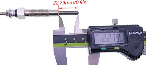 Miniatura 5 de JEENDA 3 piezas de bujía luminosa 32A66-03102 32A66-03101 32A66-03100 para motor Mitsubishi S4S de montacargas y excavadoras de deslizamiento