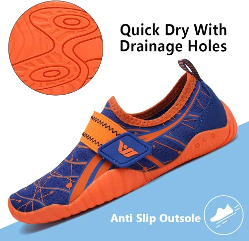 Miniatura 3 de CIOR Zapatos de agua ligeros para niños y niñas, tenis acuáticos para la playa (niños pequeñosniños grandes)