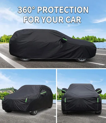 Miniatura 4 de Ajuste personalizado para funda de auto Audi, para todo tipo de clima, impermeable, para todo tipo de clima, protección UV, resistente al viento