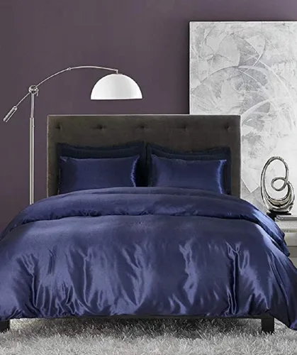 Miniatura 14 de Bedding-Hotel - Juego de funda de edredón de calidad de hotel con lazos de cremallera ocultos, 3 piezas (1 funda de edredón, 2 fundas de almohada)