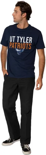 Miniatura 4 de LOGOVISION Camiseta de manga corta apilada unisex para hombres y mujeres, colección 2 Patriotas de Texas
