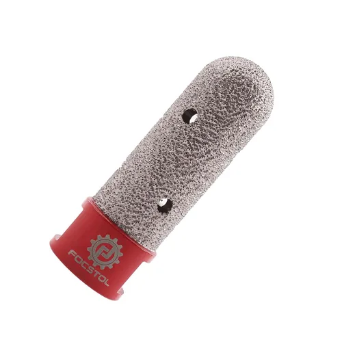 FOCSTOL Broca de diamante para fresar dedos, broca de núcleo de 4/5 pulgadas (0.787 in) para agrandar y dar forma a los agujeros existentes en