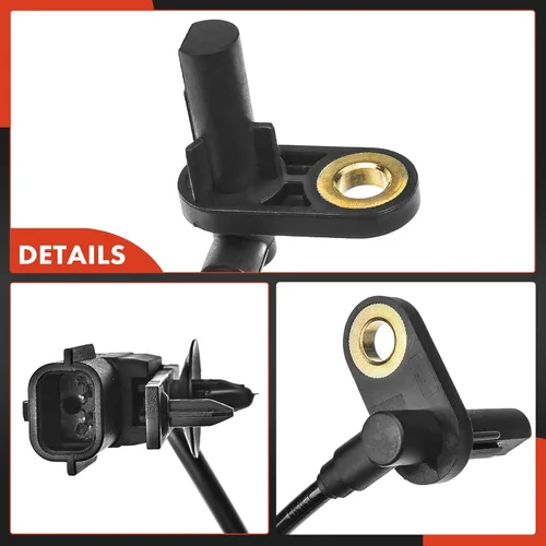Miniatura 7 de A-Premium Sensor de velocidad de rueda ABS trasero izquierdo – Compatible con modelos Infiniti y Nissan – EX35, EX37, G37, M35h, M37, M56, Q60, Q70
