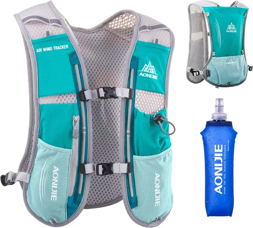 Miniatura 26 de Azarxis Chaleco de Hidratación para Correr Mochila 5L 5.5L para Mujeres y Hombres para Correr en Senderos Carrera de Maratón Ciclismo Senderismo