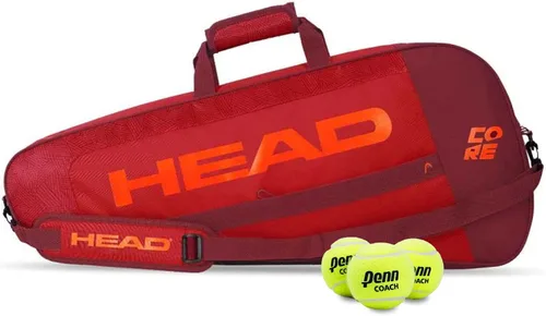 Miniatura 4 de Head Core 3R Pro, bolsa para raquetas de tenis Negro