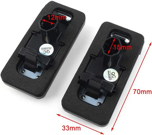 Miniatura 6 de Luz de matrícula de automóvil para Toyota Land Cruiser J100 / Prado J120 / J200, Reiz 4D / Mark X 2004-2009, para Lexus LX470 1998-2007, LX570