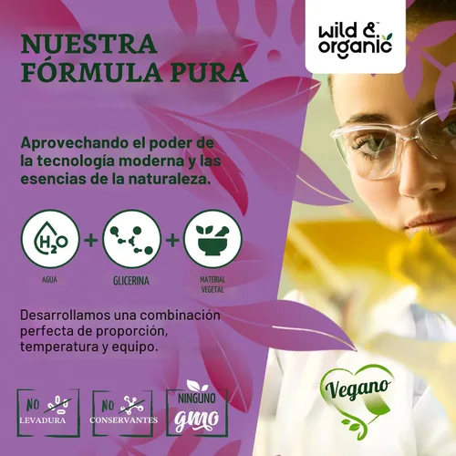 Miniatura 8 de Suplementos de Azafrán Silvestre y Orgánico 88.5 mg - Gotas de Extracto de Azafrán para el Estado de Ánimo, Enfoque, Apoyo Visual - Extracto Líquido