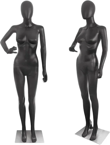 Miniatura 8 de Maniquí femenino de cuerpo completo forma maniquí torso vestido de costura modelo ajustable de 70 pulgadas forma de ropa soporte desmontable