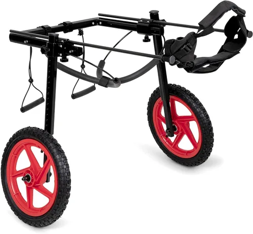 Miniatura 4 de Silla de ruedas mediana para perros de 40 a 60 libras