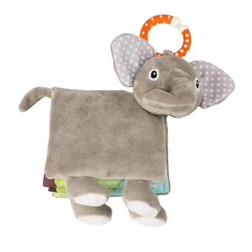 Miniatura 5 de Libros Juguetes de Bebé Elefante, 0-6-12 Meses, Loveys, Libros Crujientes para Bebés, Regalos de Baby Shower Navidad, Juguetes Infantiles, 1-2 Años