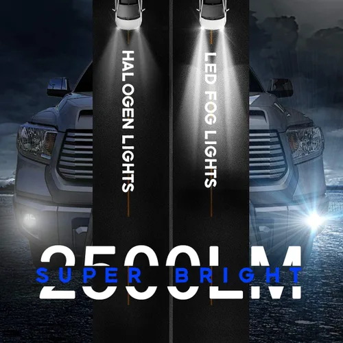 Miniatura 3 de Conjunto de luz antiniebla LED para Tacoma 2005-2011/Solara 2004-2006/Sequoia 2008-2015/Tundra 2007-2013- par, color negro