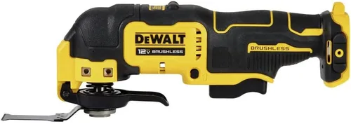 Miniatura 2 de DEWALT XTREME - Herramienta oscilante inalámbrica sin escobillas de 12 V MAX con cuchillas y adaptador, solo herramienta desnuda (DCS353B)