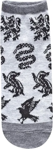 Miniatura 3 de Harry Potter Designs - Calcetines de tobillo para mujer, 5 unidades, talla 4-10