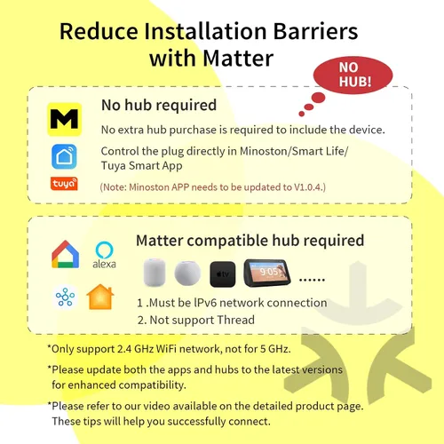 Miniatura 8 de Enchufe inteligente para exteriores con enchufe WiFi resistente, control remoto, impermeable, compatible con Alexa Google Assistant, no requiere