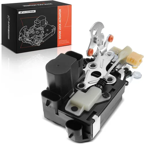 Miniatura 12 de A-Premium Actuador eléctrico para cerradura de puerta delantera izquierda del lado del conductor 16637321, conjunto de pestillo de puerta compatible