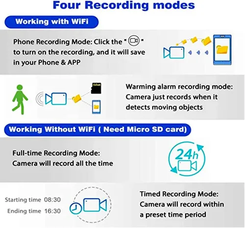 Miniatura 6 de X7 Mini cámara oculta DIY, cámara portátil HD 1080P cámara de vigilancia de detección de movimiento cámaras de seguridad para el hogar, oficina