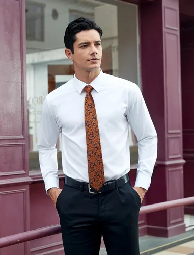Miniatura 29 de Corbatas florales tejidas clásicas para hombre, corbata cuadrada de bolsillo, corbatas formales para hombres, boda con pañuelo