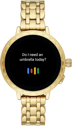 Miniatura 7 de Kate Spade New York - Reloj inteligente con pantalla táctil de acero inoxidable Scallop 2 para mujer, con notificaciones de frecuencia cardíaca