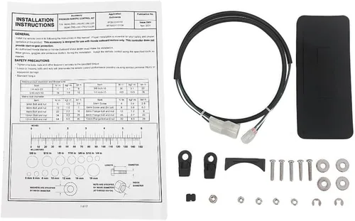 Miniatura 8 de Sola palanca de la caja de control remoto del soporte de la consola Outbord para el motor 06240-ZW5-U20 06240-ZW5-U00 de Honda