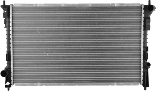 Miniatura 206 de TRQ Radiador de 1 fila de núcleo de aluminio de 26.5 pulgadas de ancho de núcleo compatible con Chevrolet Captiva Sport 2012-2015 Saturn Vue
