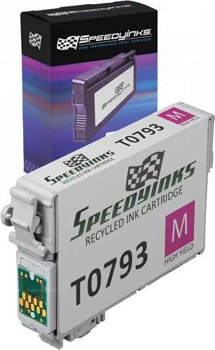SPEEDYINKS Cartucho de tinta remanufacturado compatible con Epson T079320 T-079320 T 079320 810 páginas (Magenta) para uso en Stylus Photo 1400,