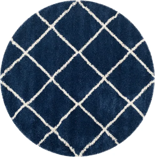 Miniatura 38 de SAFAVIEH - Alfombra de la colección Hudson Shag, diseño de enrejado moderno, no desprende pelusa y fácil de cuidar, 2 pulgadas de grosor, ideal