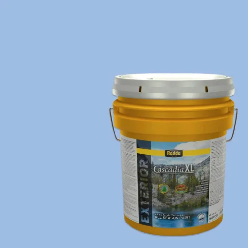 Miniatura 118 de Rodda Paint CASCADIA XL - Pintura satinada e imprimación para exteriores en uno, cuarto de galón, idea abstracta