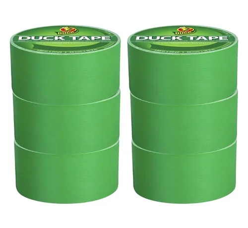 Miniatura 33 de Duck Tape - 283138 cinta adhesiva de color violeta, 1.88 pulgadas x 20 yardas cada rollo, 3 rollos Púrpura