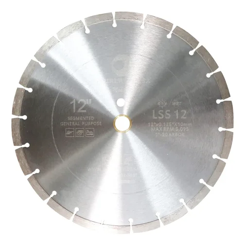Miniatura 11 de LSS Hojas de Sierra Eléctrica de Diamante Segmentadas de 6 Pulgadas para Corte Seco o Húmedo de Uso General para Concreto Piedra Ladrillo