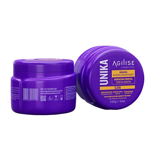 Miniatura 9 de agilise UNIKA - Acondicionador natural para el cabello de Ojon, acondicionador hidratante para mujeres, aceite de coco y derivados de oliva
