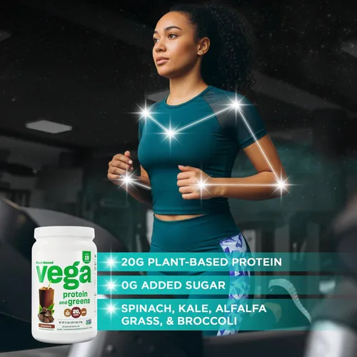 Miniatura 3 de Envase de proteínas y hierbas en polvo de Vega, VEG00640, M, 1, 1