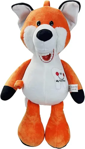 Miniatura 9 de Muñeco de peluche de hada dental, presentación de salud oral de peluche dental, muñeca de marioneta de diente de hada dental, muñeca de felpa