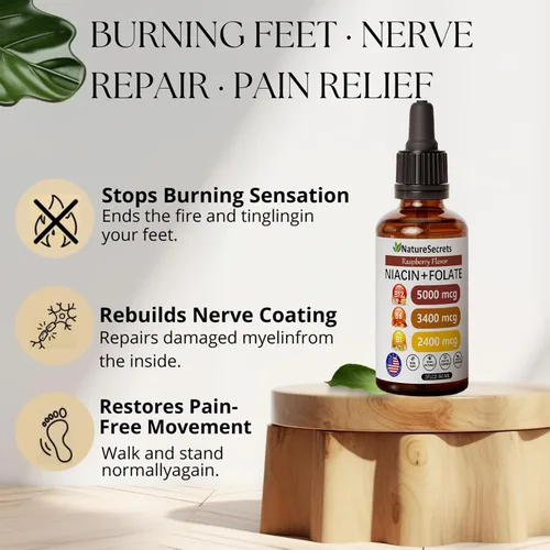 Miniatura 3 de Relify NatureSecrets B12 B6 B1 Gotas líquidas – Complejo B sublingual con B12, B6, B1, niacina y ácido fólico, metilcobalamina 5000 Mcg, 27,200 Mcg