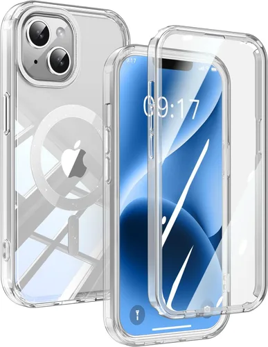 Miniatura 28 de Funda de privacidad para iPhone 17 Pro Max con soporte de 360° [protector de pantalla antiespía integrado] [anillo magnético] protección de cuerpo