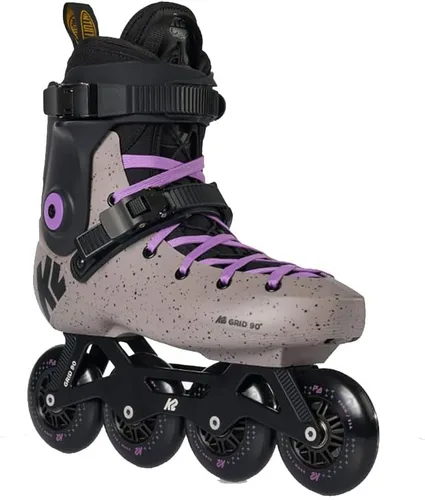 K2 Grid 90 - Patines en línea para hombres, mujeres y adultos, unisex, urbano, urbano, fitness, patines
