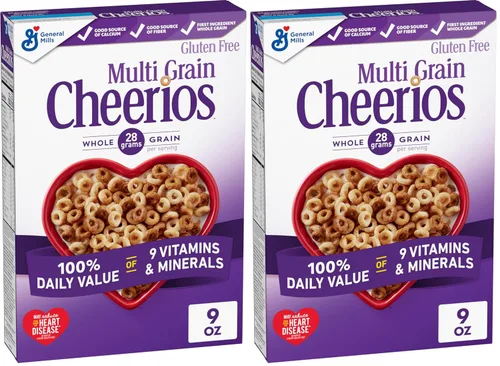 Miniatura 34 de Cheerios Taza de cereales para desayuno, sin gluten, cereales de una sola porción, 1.3 onzas (paquete de 12)