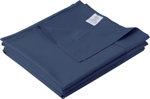 Miniatura 23 de Sábana plana de algodón tamaño Full solamente, 600 hilos 100% algodón egipcio sábana superior 1 pieza, sábanas planas frescas y transpirables Gris
