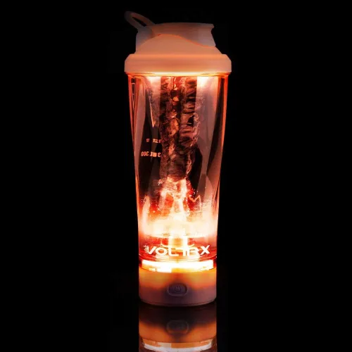 Miniatura 8 de VOLTRX Botella mezcladora eléctrica de proteínas de alta calidad, hecha con Tritan, sin BPA, vaso mezclador portátil Vortex de 24 onzas/vasos Verde